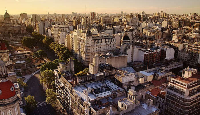Buenos Aires City in Argentina