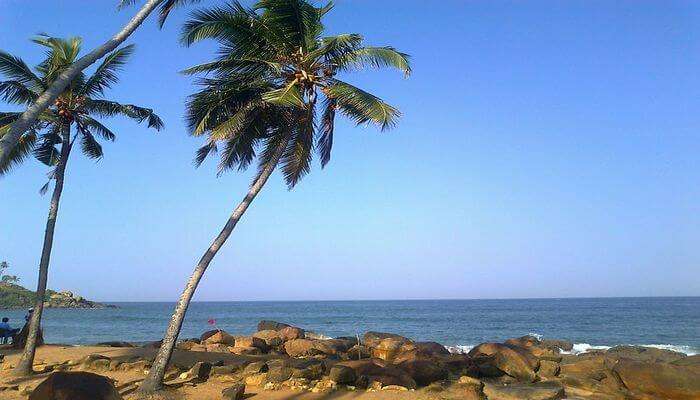Chowara Beach in Kovalam