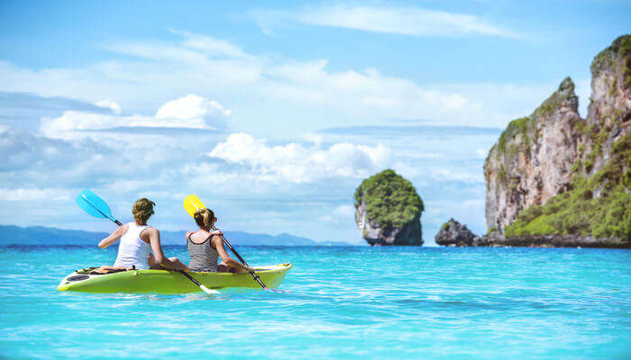 Kayaking in Thailand