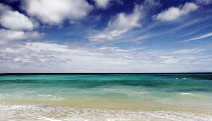 sky and beach