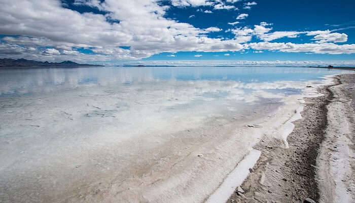 Hike On Salt Flats