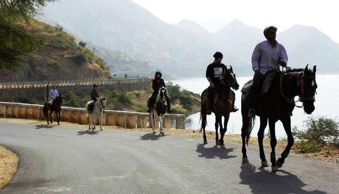 Horse riding in Udaipur