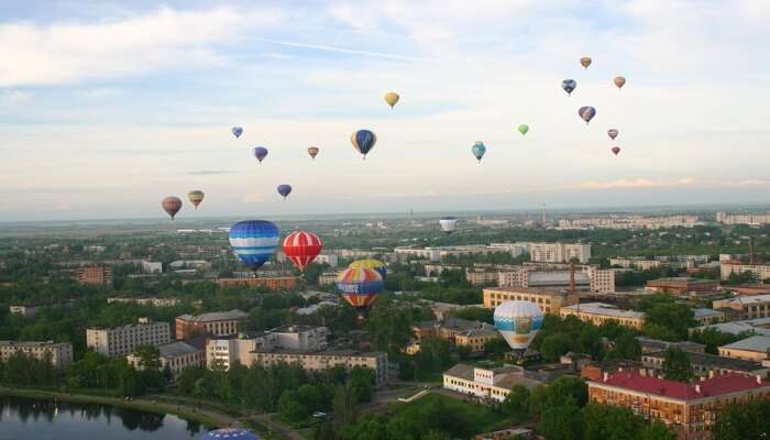 Hot Air Ballooning in Dimitrov