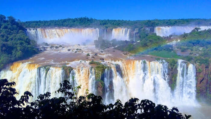 Beautiful Iguazu Fall in Argentina