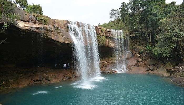 meghalaya waterfall