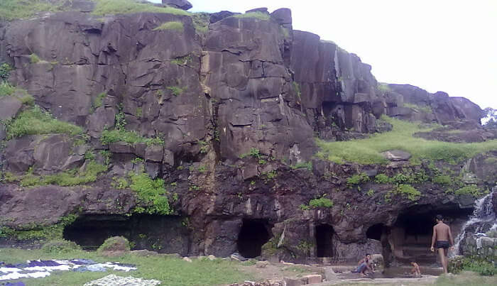 Famous Lohani Caves in Mandu