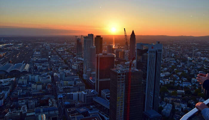 Main Tower in Frankfurt