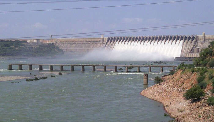 Nagarjuna Sagar Dam in Telangana