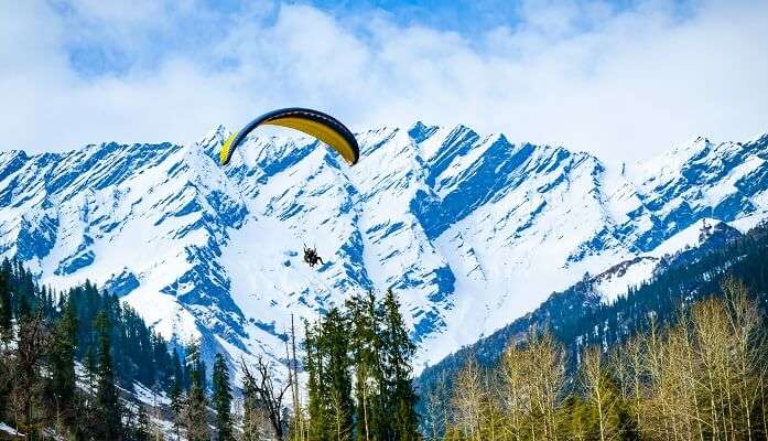 Paragliding in Manali