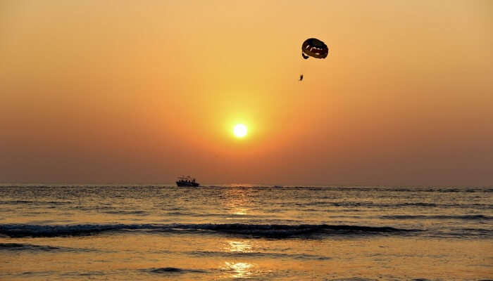 Parasailing At Alibaug Beach