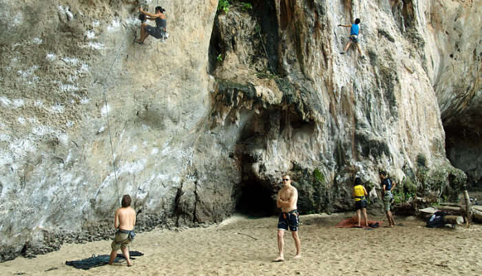 Rock Climbing in Thailand