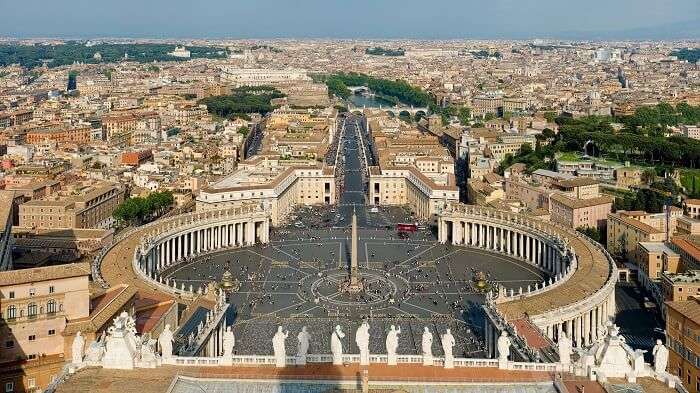heart of the Vatican City