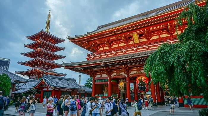 antiquated Buddhist temple