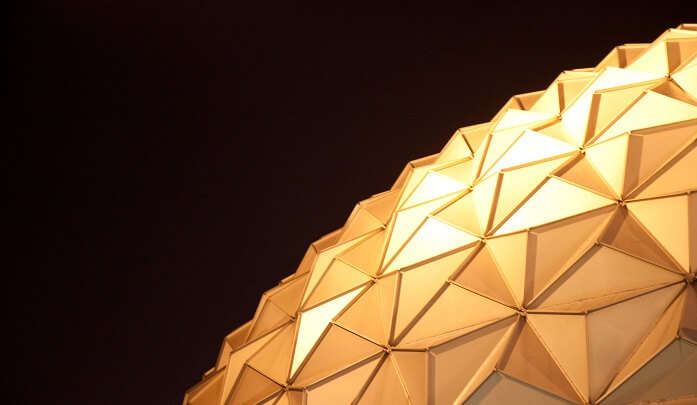  it is designed in the shape of a golden vault