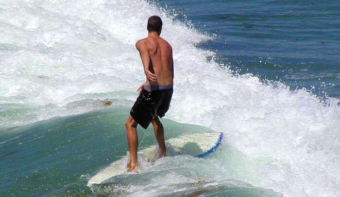 Surfing in White Water