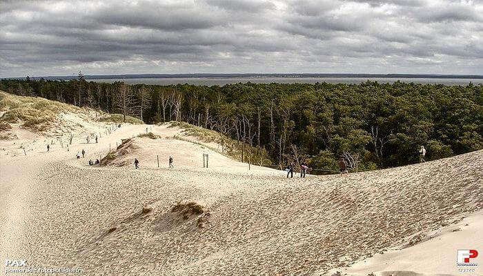 Słowiński Park Narodowy in Poland