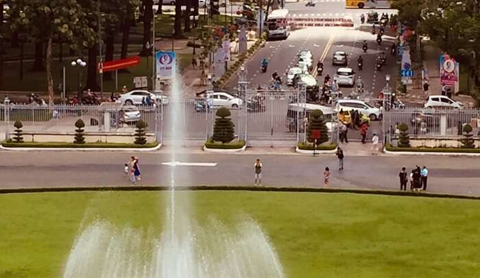 The View from the Independence Palace