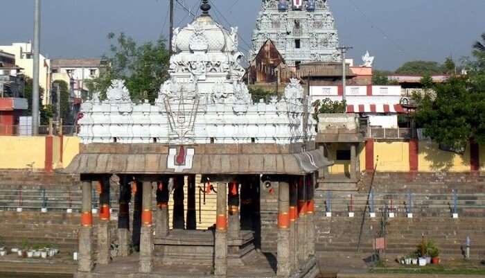 Parthasarathy Temple, among the famous temples in South India.