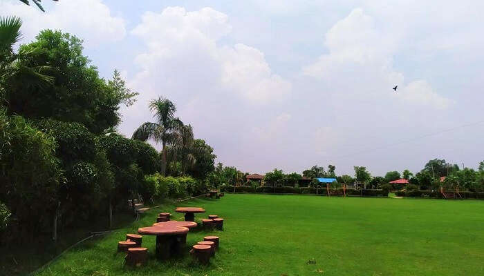 nature valley resort is among the best resorts near Delhi for its sightseeing view.