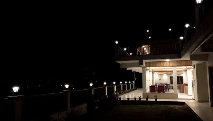 resort at night