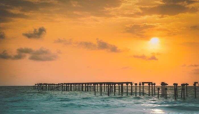 Alappuzha Beach - one of the most visited beaches in Kerala