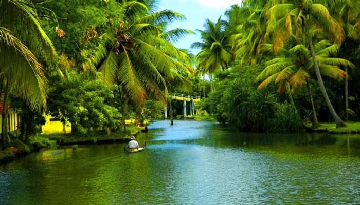 back water in Kerala