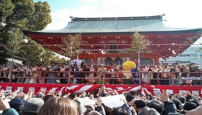 people gathering