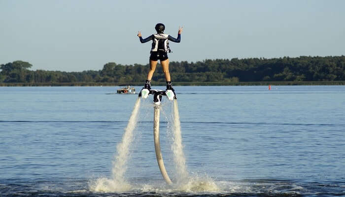 Flyboarding At Benoa