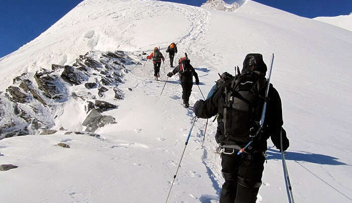 go for mountaineering in Nepal