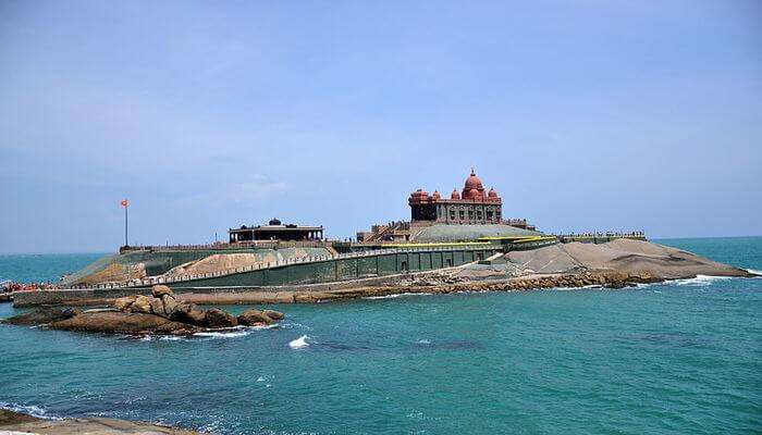 temple at sea side