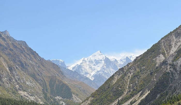 Bhagirathi mountain ranges