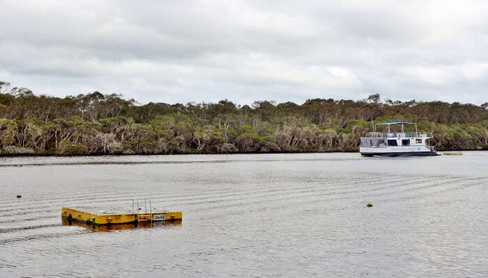 houseboat sailing