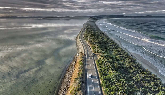 Bruny Island in Tasmania