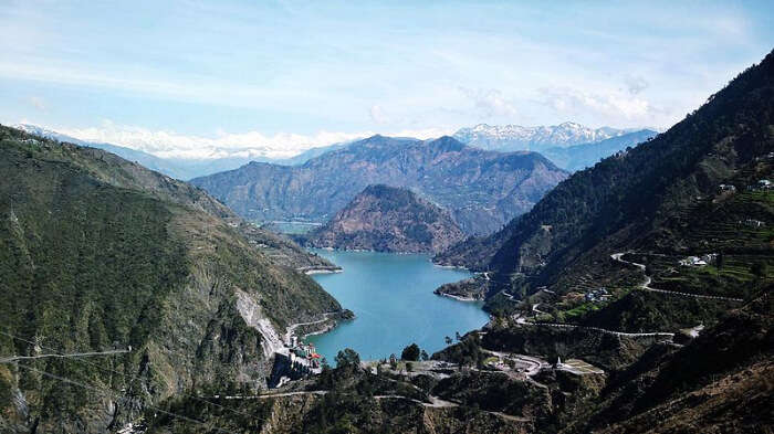 Spectacular view of Chamera Lake