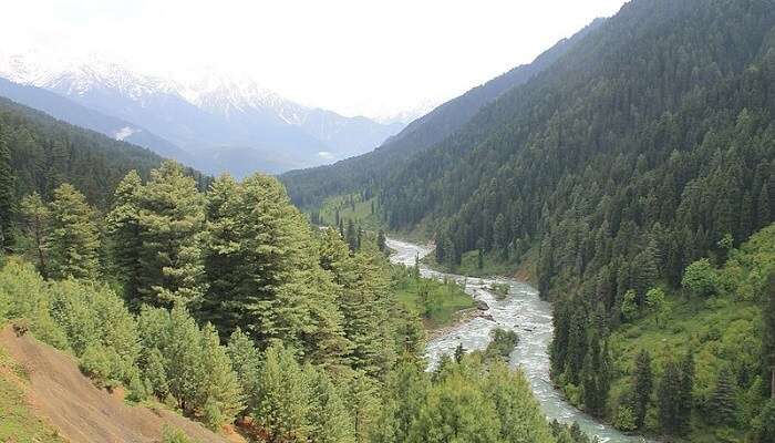 amazing view of the valley