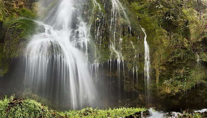 mesmerizing waterfall
