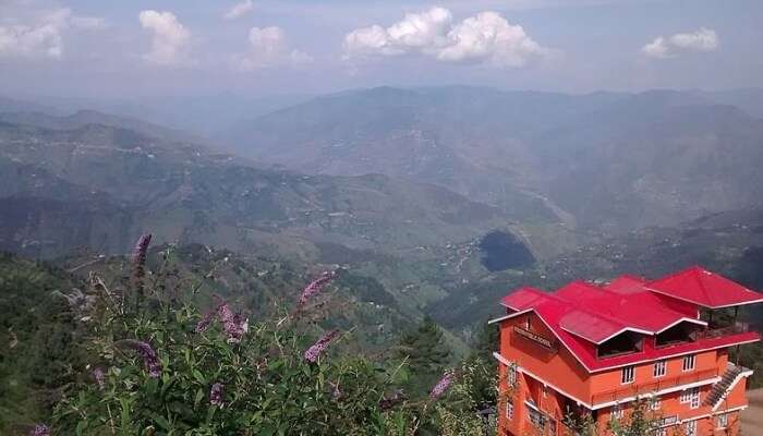 Scenic valley view, Kufri