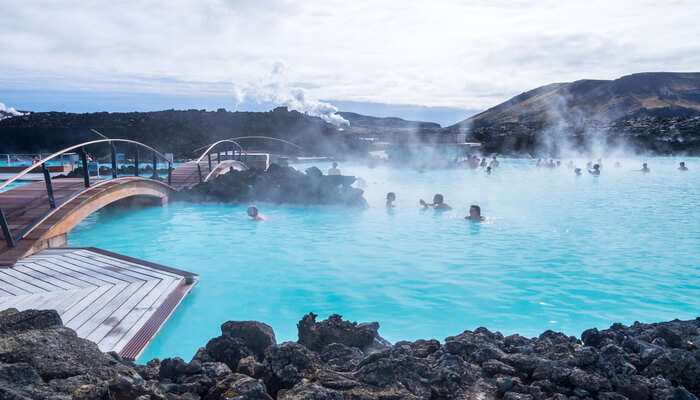 Float In The Blue Lagoon