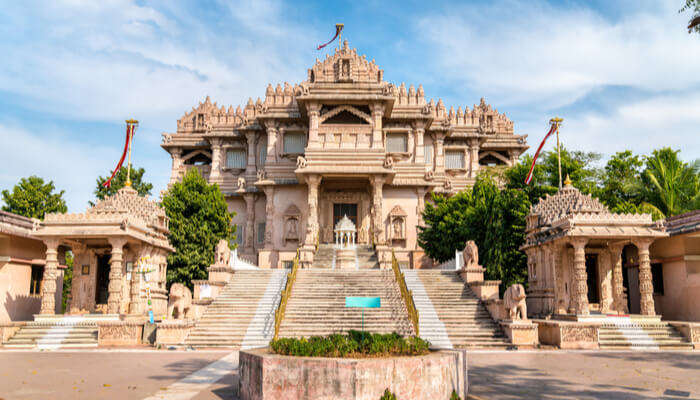 View of gandinagar temple