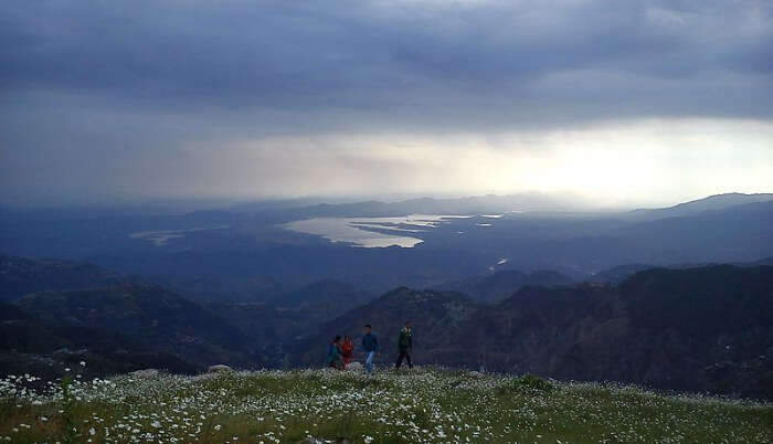 Beautiful evening view from Hills