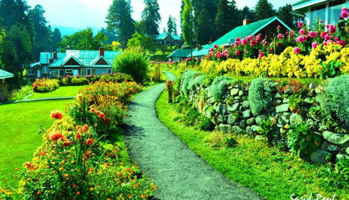 Children’s Park in Gulmarg in summer