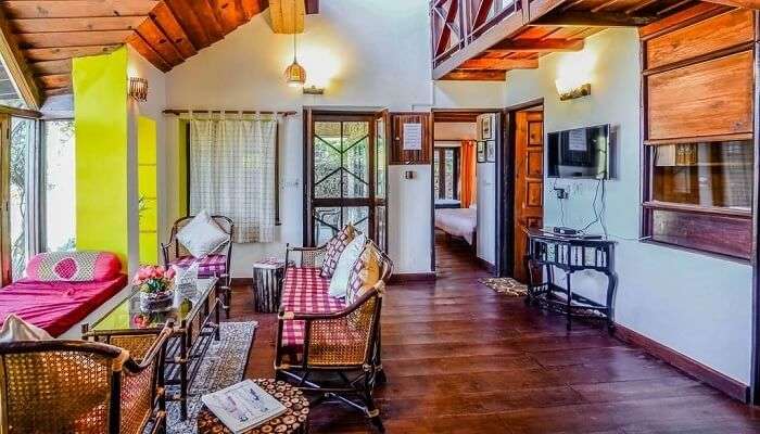 One of the lavish cottages in Ranikhet