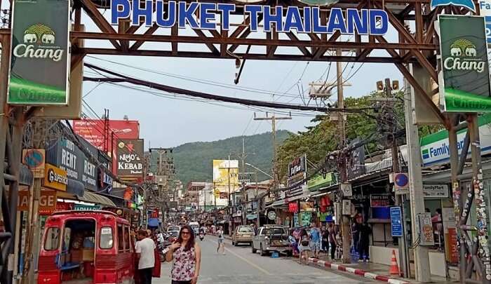 going to explore the patong beach