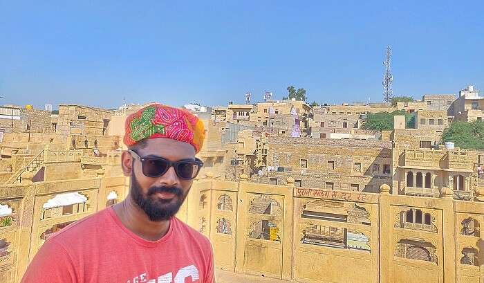 enjoying the solo day out in pushkar