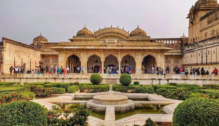 amazing view of the palace