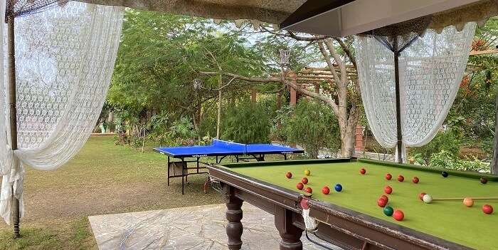 table tennis and pool