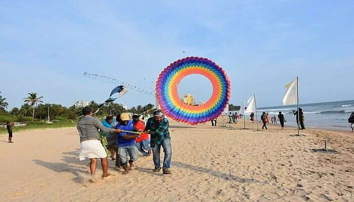 Kannur beach is one of the glorious beaches near Coimbatore