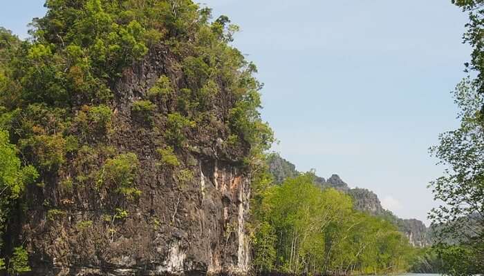 Camping at the rust caves of Kilim Karst Geoforest Park 