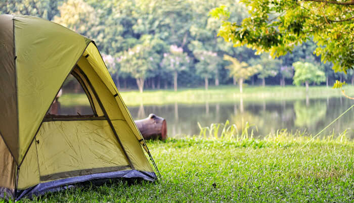 Camping in Kurth Kiln