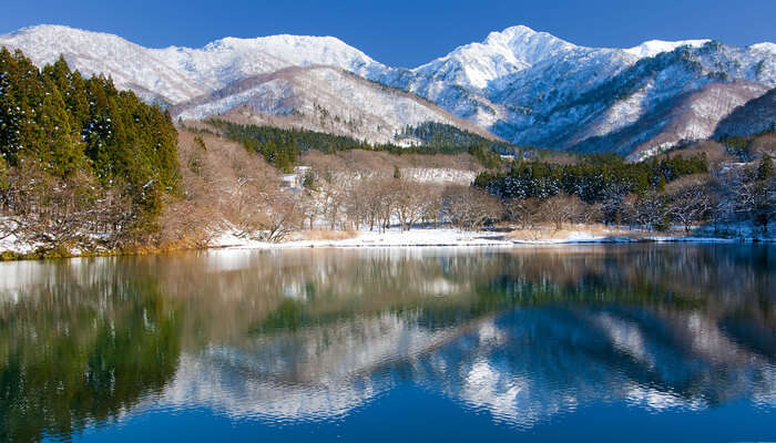 Lake Daigenta in Niigata